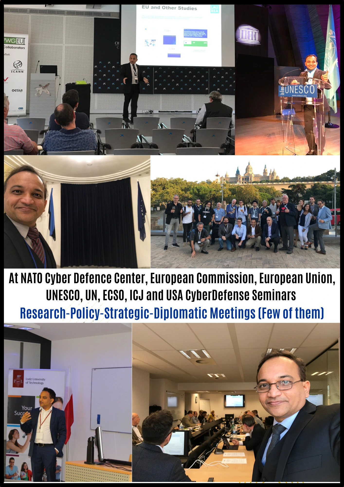 Research policy strategic diplomatic meetings visual journey