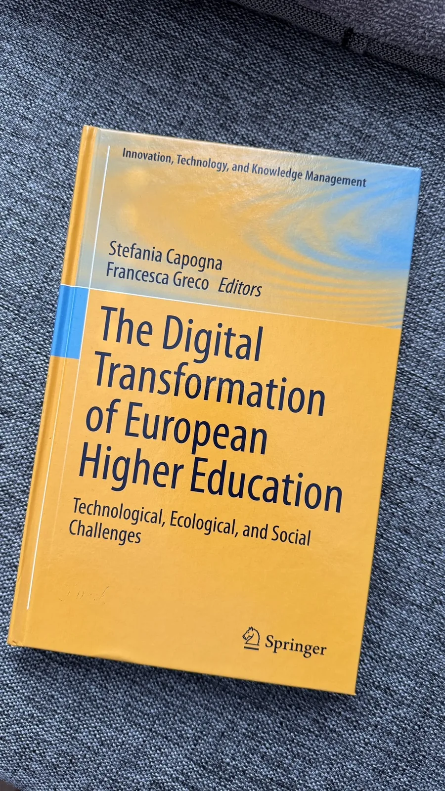 The Digital Transformation of European Higher Education book cover