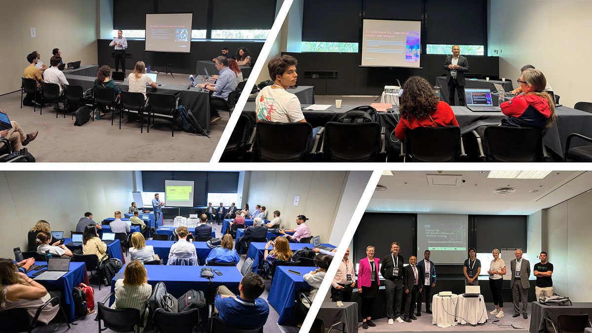 Students and professionals participating in applied technology development