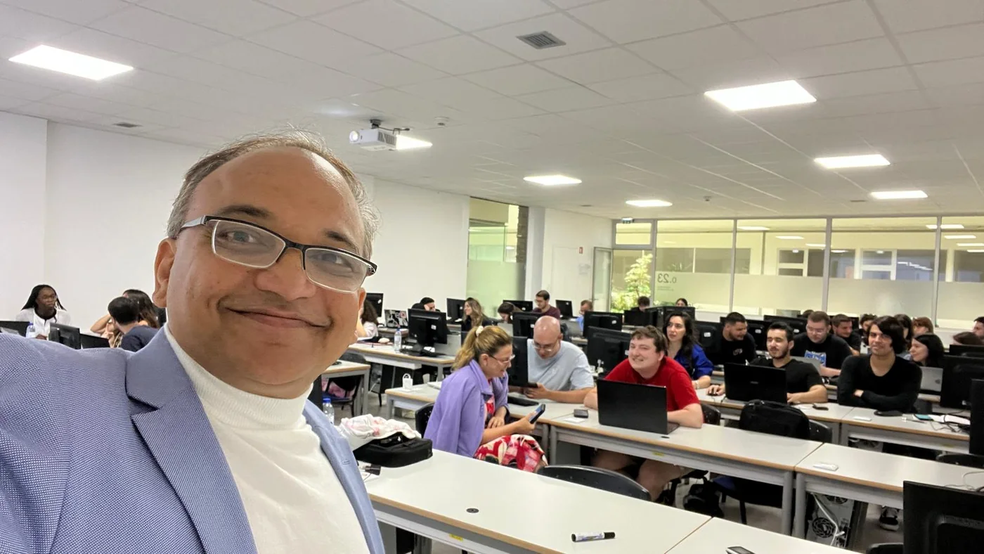Next generation cybersecurity and AI training workshop with students