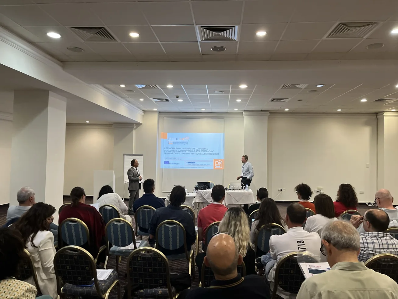 Research presentation setting